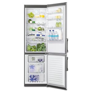 Zanussi ZRB38426XA Frost Free 376L Fridge Freezers in Stainless Steel