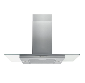 Hotpoint UIF9.3FLBX 90Cm Flat Glass Island Hood