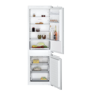 Neff KI7861FF0G Built-in fridge-freezer with freezer at bottom