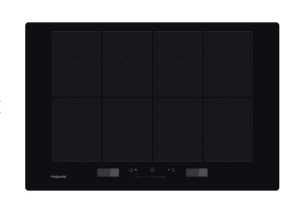 Hotpoint ACP778CBA Black Glass Induction Hob