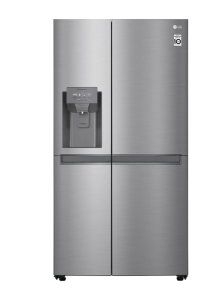 Lg GSL480PZXV American Style Fridge Freezer - Shiny Steel
