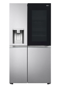 Lg GSXV90BSAE Plumbed American Fridge Freezer - Premium Steel - Frost Free