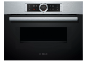 Bosch CMG633BS1B Brushed Steel Compact Oven With Microwave Brushed Steel