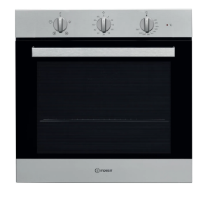 Indesit IFW6330IX Steel Single Oven