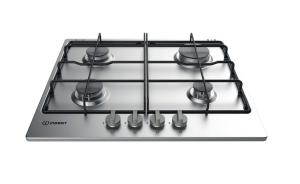 Indesit THA642IXI Aria THA 642 IXI Gas Hob in Stainless Steel