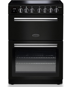 Rangemaster PROPL60ECBL/C 128190 Black 60Cm Pro Plus Cooker Ceramic Top