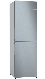 Bosch KGN27NLEAG 55cm Frost Free Fridge Freezer - Silver