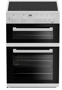 Beko ETC611W White 60Cm Electric Cooker With Ceramic Hob 