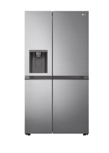 Lg GSLV50PZXL 91.3cm Frost Free American Style Fridge Freezer - Shiny Steel