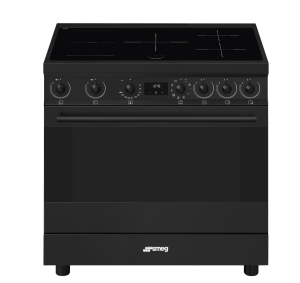 Smeg C9IMN2 Black 90Cm Single Cavity Range