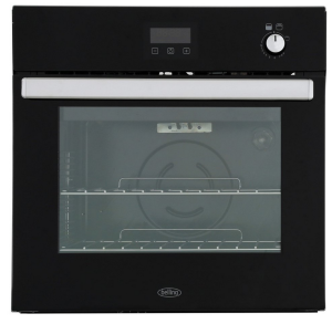 Belling 444444792 Black Bi602g Single Oven