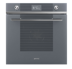Smeg SF6102TVS Silver Single Oven