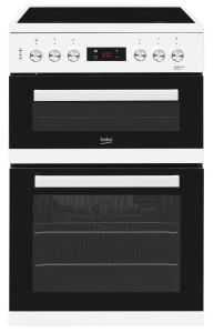 Beko KDC653W Electric Double Oven Cooker - 60 cm - White