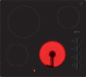 Neff TL16EK0N1 60cm, 4 zones, 9 power levels Electric Hob