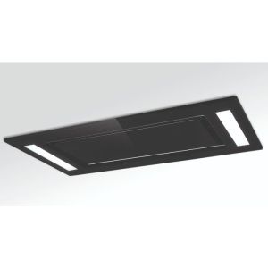 Cata UBSDCH902BK 90cm Black Glass Ceiling Hood