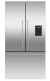 Fisher_Paykel RF540ADUX6 St-Steel Freestanding French Door Refrigerator Freezer, 90Cm, 569L, Ice & W