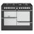 Stoves 444444953 STER DX S1100DF GTG Stainless Steel Cooker