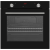 Cata UBO754BK 60cm Black True Fan 78L MF Pyro Oven