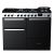 Rangemaster EDDLO110DFGBLK/CM1 Edge Deluxe OC 110cm Dual Fuel Black (Glass)