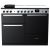 Rangemaster EDDLO110EIGBLK/CM1 Edge Deluxe OC 110cm Induction Black (Glass)