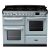 Rangemaster ESDLO110DFPMSB/CM1 Estel Deluxe OC 110cm Dual Fuel Misty Blue