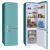 Amica FKR29653DEB Blue retro 55cm 178cm high 60:40 split Fridge Freezer