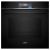 Siemens HB778G3B1B Single Oven with activeClean Black with steel trim