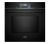 Siemens HM778GMB1B Single Oven with activeClean Black with steel trim