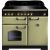 Rangemaster - 100cm Classic Deluxe Induction Range 114830 Olive Green and Brass