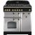 Rangemaster 113560 Classic Deluxe 90cm Dual Fuel Range Cooker White and Brass