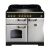 Rangemaster - 100cm Classic Deluxe Induction Range 114840 Royal Pearl and Brass