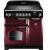 Rangemaster 116960 Classic 90cm Induction Range Cooker in Cranberry and Chrome