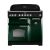 Rangemaster 114230 Classic Deluxe Ceramic 90cm Electric Range Cooker Green and Chrome