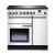 Rangemaster 98740 Professional Deluxe 90cm Electric Range Cooker With Induction Hob -White