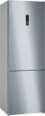Siemens KG49NXIDF iQ300 Fridge Freezer Stainless steel easy clean, horizontal shiny finish, antiFingerprint