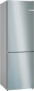 Bosch KGN362IDFG Stainless Steel Easy clean, horizontal shiny finish, AFP No Frost - 186cm High Fridge Freezer
