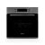 Montpellier MMFSO70SS 70ltr Single Built In Oven In Stainless Steel - A Energy Knob Controls