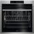 Aeg BPE742380M SenseCook Pyrolytic oven with EXCite touch controls, white LEDs, 3 cleaning cycles, 