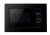 Cata UBPBK20LC.1 60cm Black 20L Solo Microwave Rotary Controls