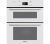 hotpoint DU2540WH built under electric double oven 