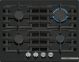 Bosch PPP6A6I40 60cm, 4 burners, Optimised FlameSelect, 4 Dishwasher suitable cast iron pan supports