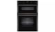 Neff U1ACE2AG3B 59.4cm Built In Electric Double Oven - Graphite Grey