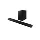 Samsung HW_Q70TXU 330W 3.1.2Ch Wireless Flat Soundbar + Subwoofer - Black