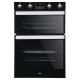 Belling BI902MFCT Black ELECTRIC Double Oven