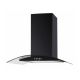 Cata UBSCG60BK 60cm Black Curved Glass Hood