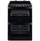 Aeg CCB6741MCB Black 60cm Electric Ceramic Double Oven, 4 Fast heat Cooking Zones