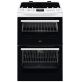 Aeg CCX1530ACW White 55cm Double Oven with Thermaflow? fan operated main oven and conventional top o