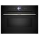 Bosch CMG7761B1B Compact 45cm Oven with Microwave Black