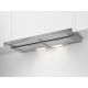 Aeg DPB3932S 90cm Silver Pull Out Hood, Mechanical Push Buttons, 3 Speeds, LED Lighting, Charcoal f