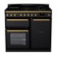 Rangemaster ESDL100DFPGBL/AB1 Estel Deluxe 100cm Dual Fuel Gloss Black